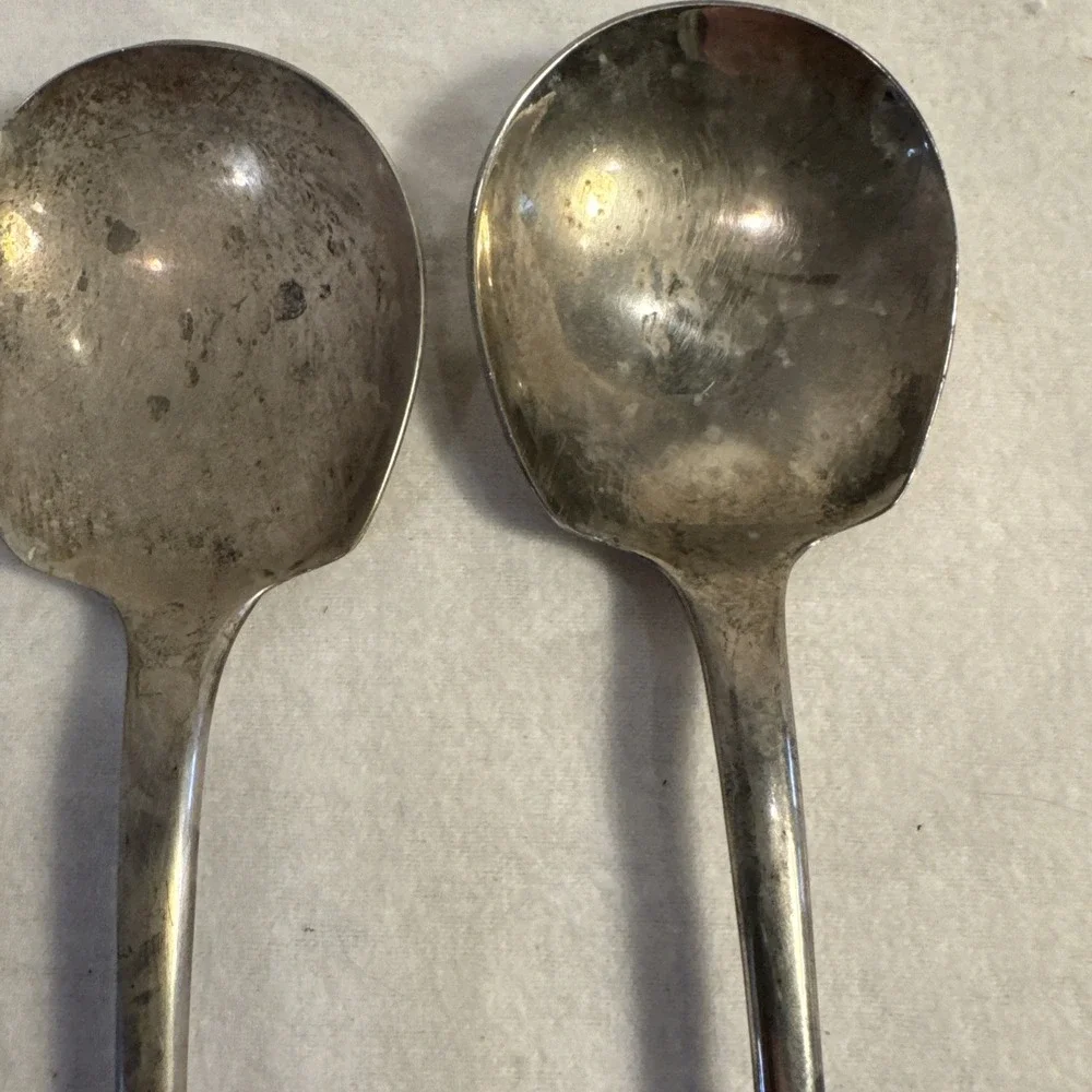 4 VINTAGE ROYAL LIMITED Serving Spoon (s) Silver Plated 10